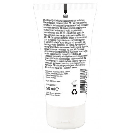 Erotic Massage Gel commestibile aroma cioccolato 50 ml