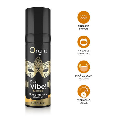 Gel stimolante DUAL VIBE! PINÃ COLADA