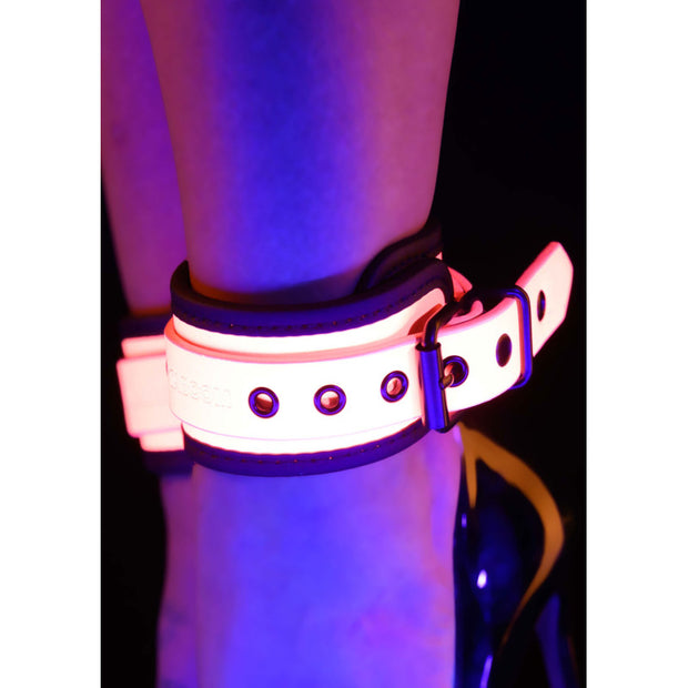 MANETTE PER CAVIGLIE ANKLE CUFFS GLOW IN THE DARK