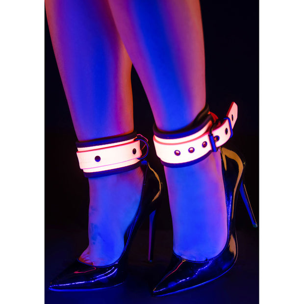MANETTE PER CAVIGLIE ANKLE CUFFS GLOW IN THE DARK