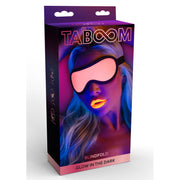 MASCHERA OCCHI BLINDFOLD GLOW IN THE DARK
