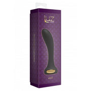 VIBRATORE ANALE VAGINALE IN SILICONE DILDO FALLO NERO VIBRANTE ZARA RICARICABILE