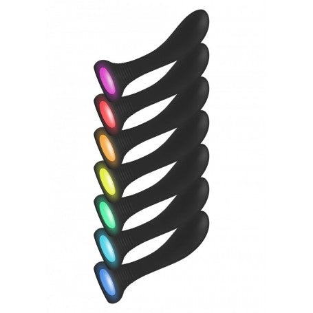 VIBRATORE ANALE VAGINALE IN SILICONE DILDO FALLO NERO VIBRANTE ZARA RICARICABILE